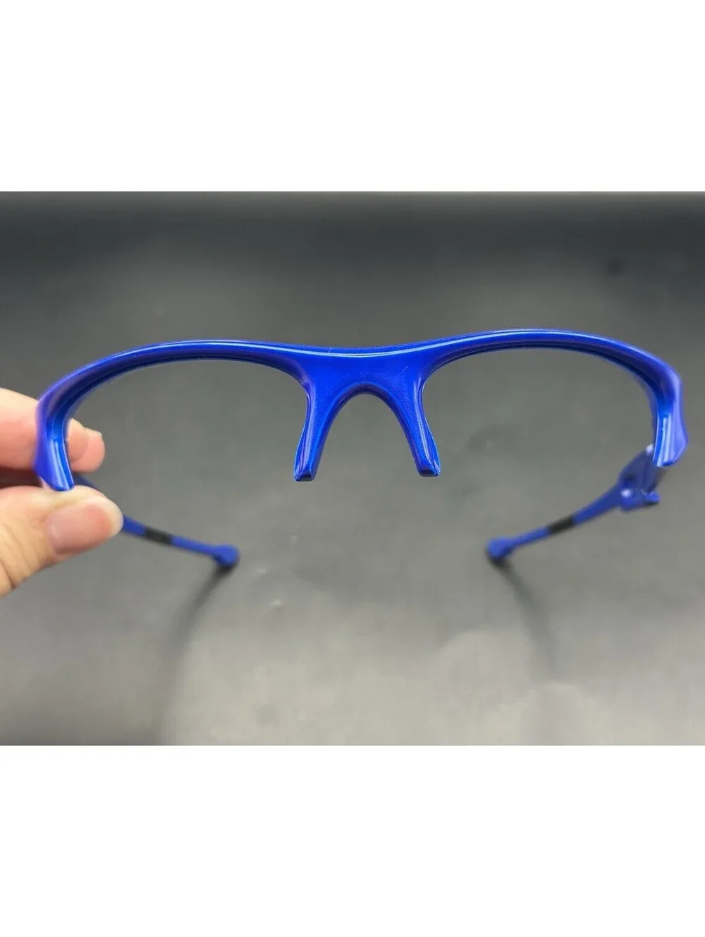 Oakley Flak Jacket Team Blue/Polished Blue Frame